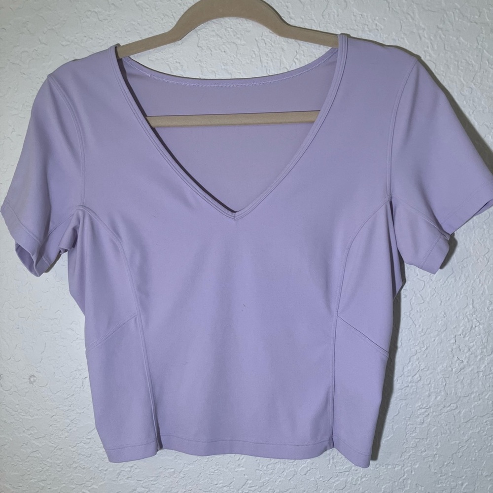 Lululemon Nulu crop slim yoga top